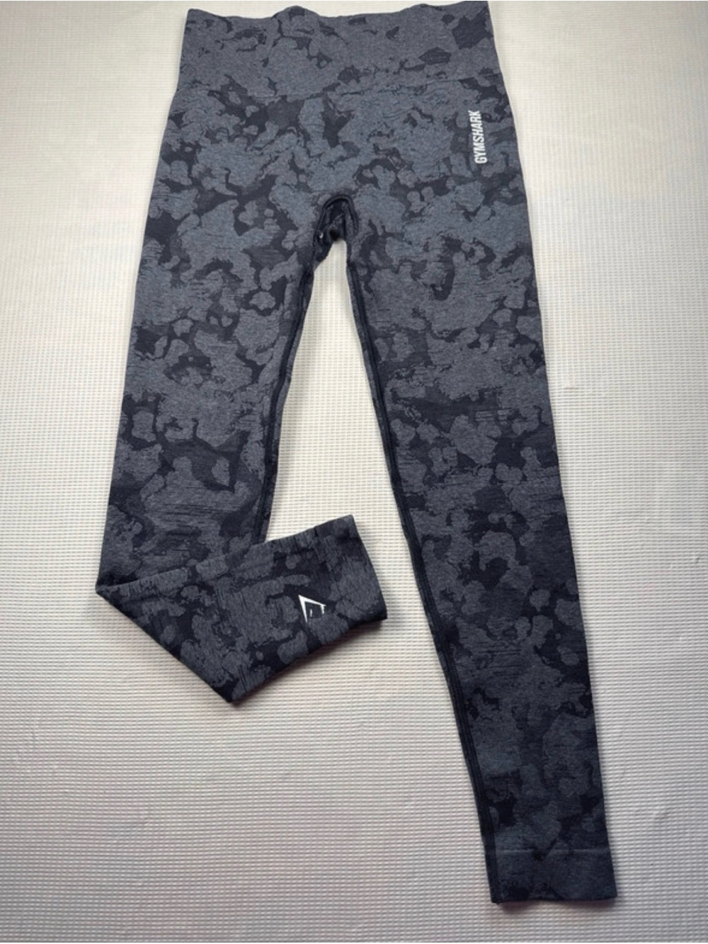 Gymshark Charcoal Camo High-Waist Leggings